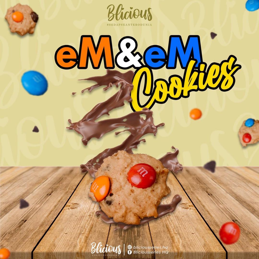 Instock #BliciousSeries eM&eM cookies