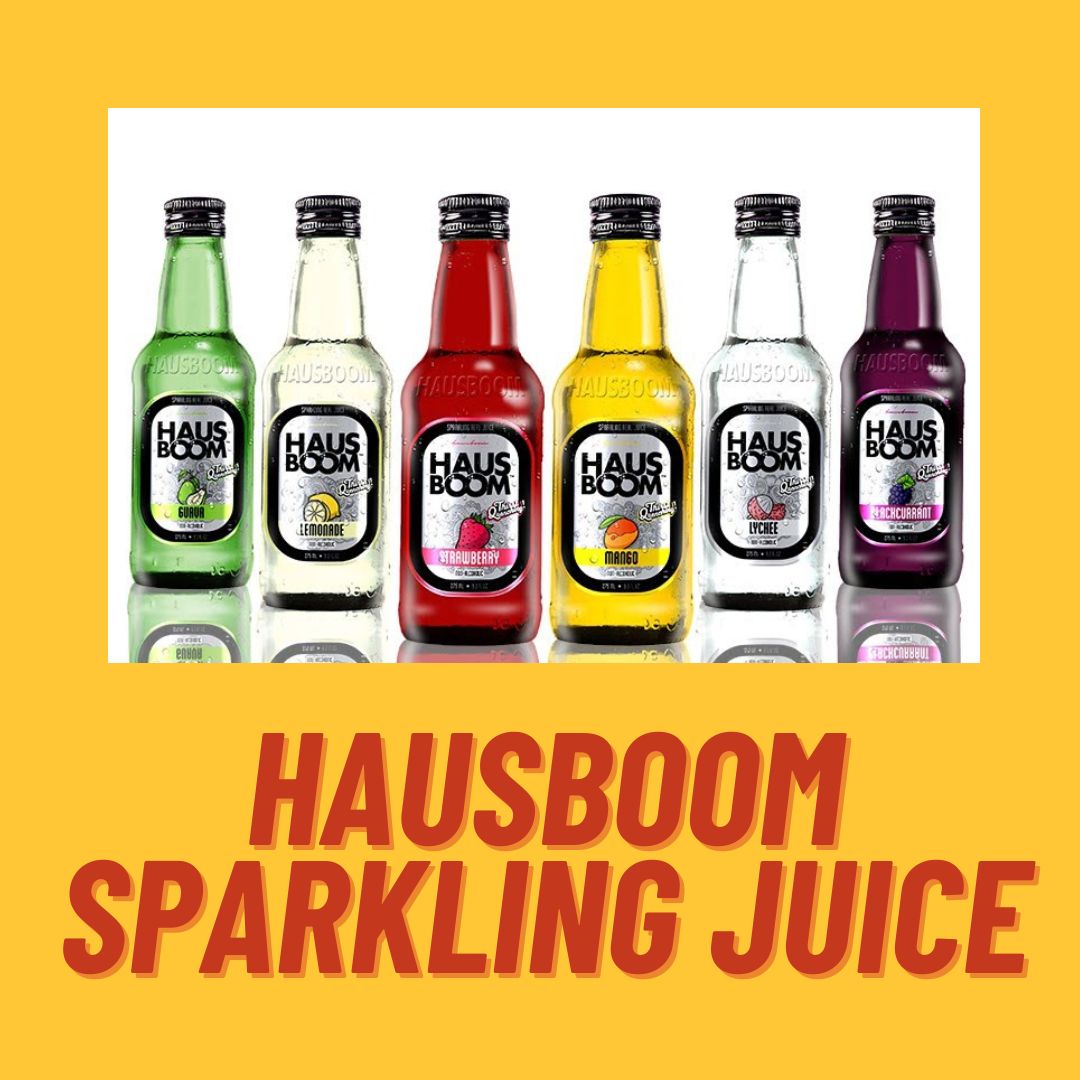 HAUSBOOM Sparkling Juice