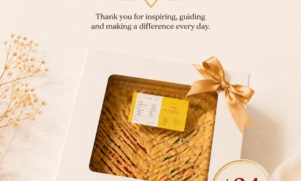 Teacher's Day Gift Box (8 inch Square Sushibakes)