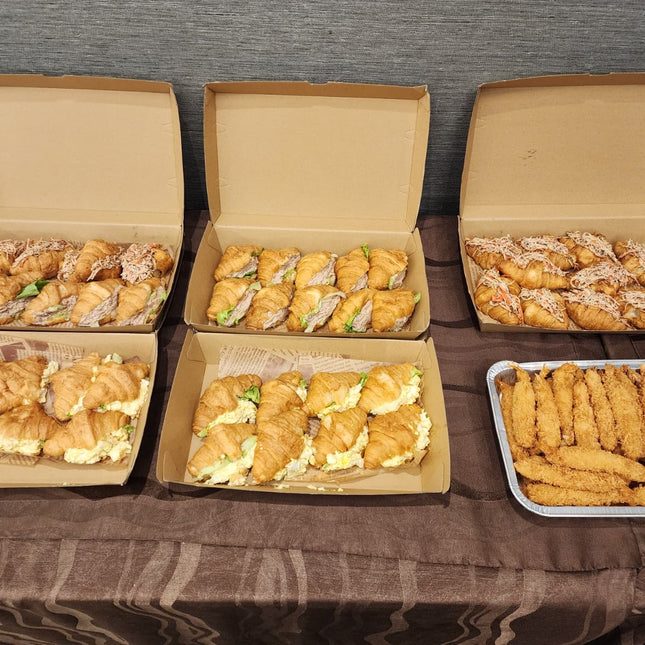 Party Platter: Mini Croissants (with Stuffed Filling Option)