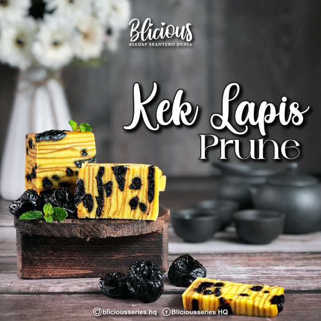 PRE-ORDER RAYA  #BliciousSeries Kek Lapis Prune