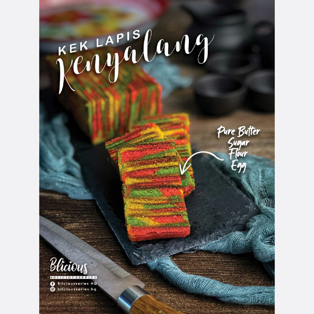 PRE-ORDER RAYA #BliciousSeries Kek Lapis Kenyalang