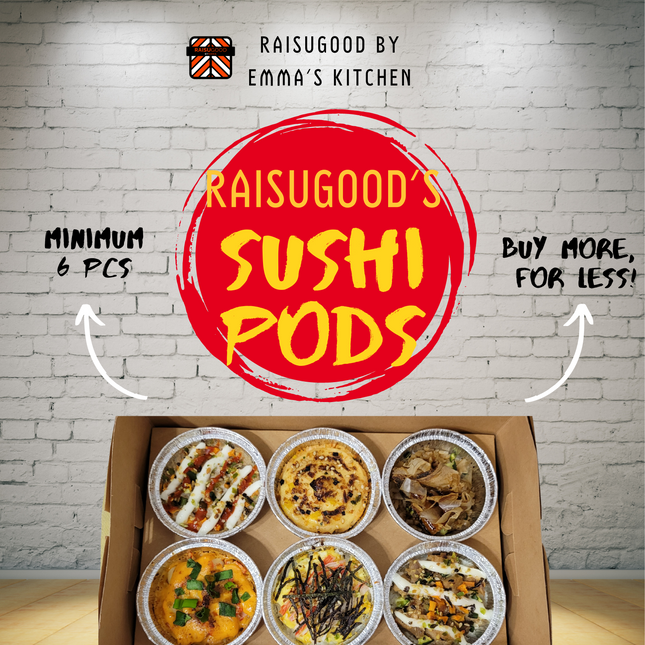 Sushi Pods (6-96pcs)