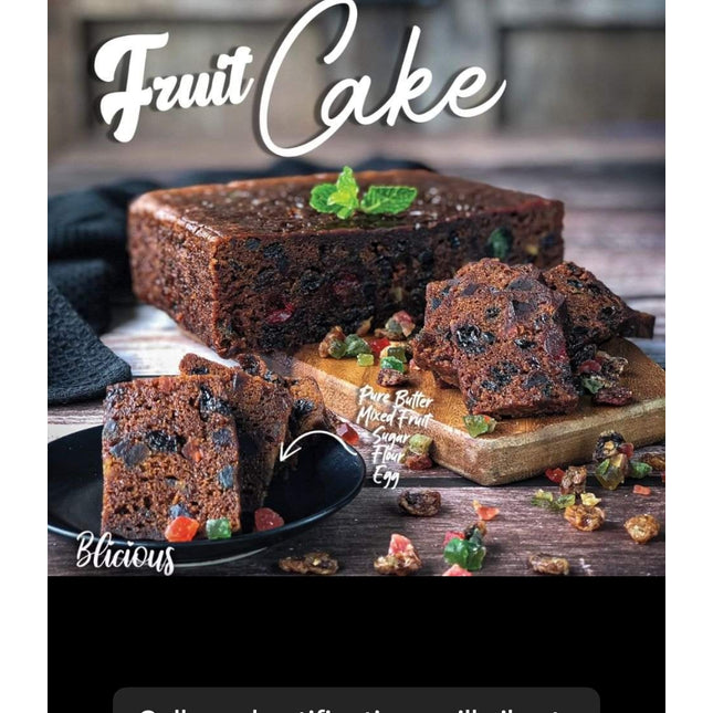 Preorder RAYA #BliciousSeries Kek Kukus Buah