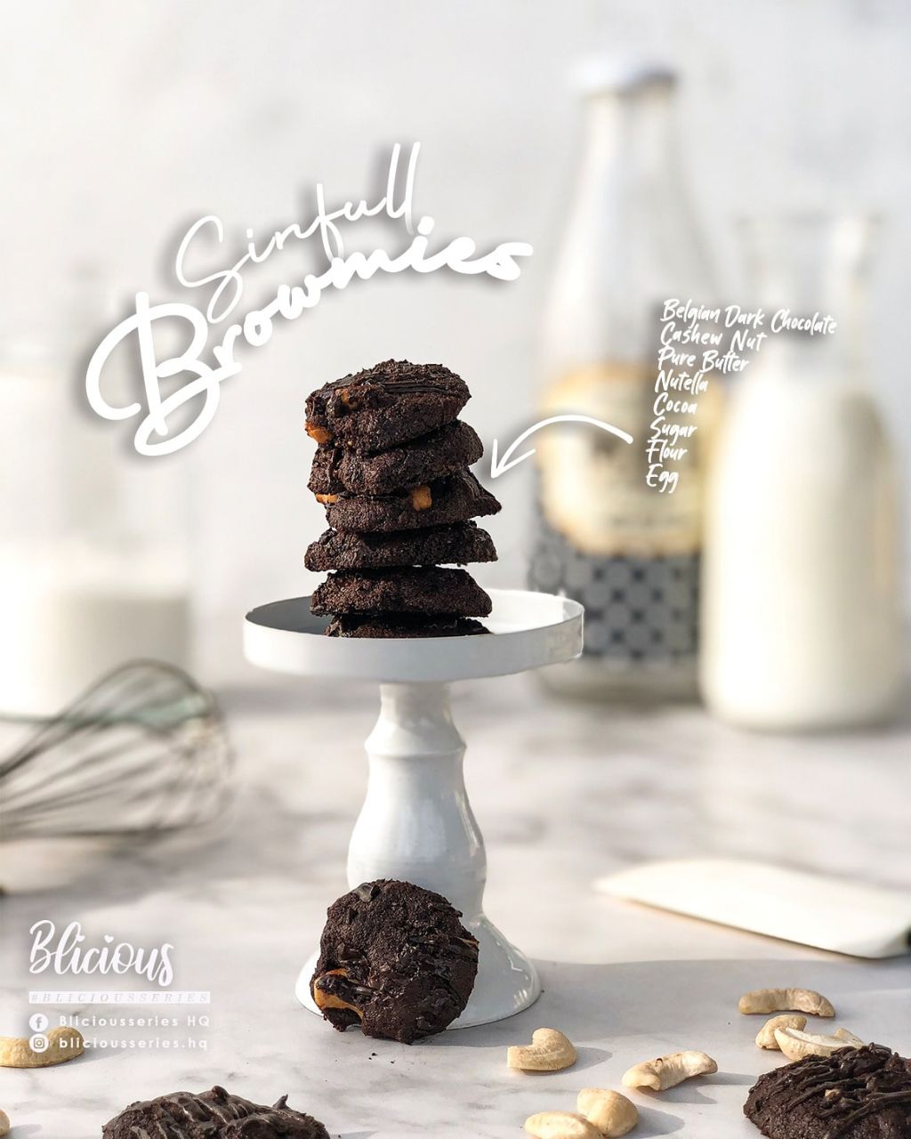 #BliciousSeries Sinful Brownies Cookies